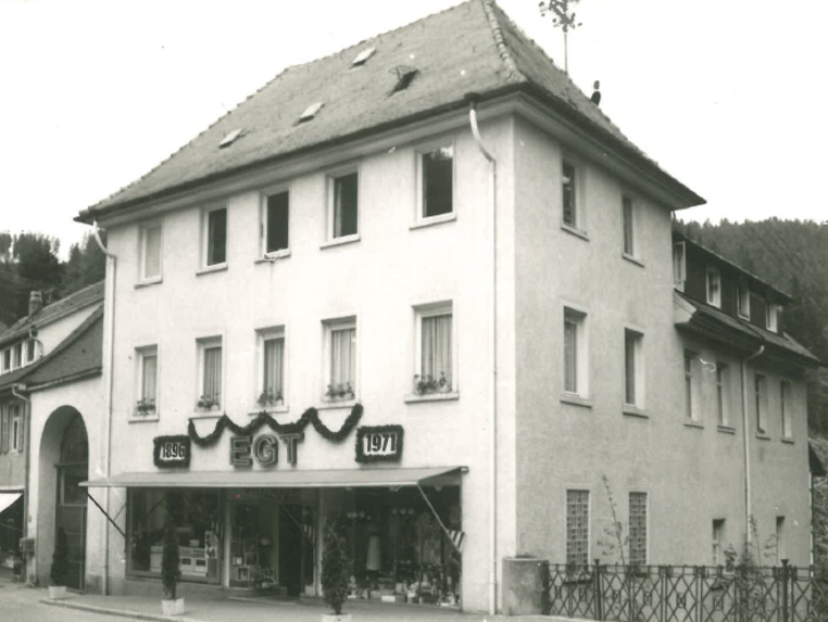 EGT Verwaltungsgebäude in der heutigen Schwendistraße in Triberg, 1971